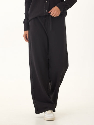 Latricia Cotton Blend Terry Wide Leg Pant Womens Bottoms Sweatpants Threads 4 Thought 