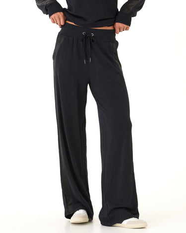 Diane Feather Fleece Satin Trim Detail Pant Threads 4 Thought 