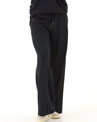 Diane Feather Fleece Satin Trim Detail Pant Threads 4 Thought 