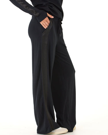 Diane Feather Fleece Satin Trim Detail Pant Threads 4 Thought 