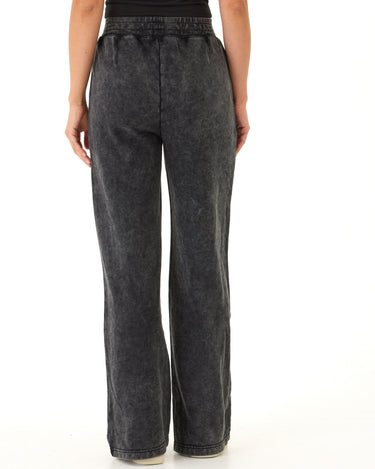 Hester Mineral Wash Terry Wide Leg Pant Womens Bottoms Sweatpants Threads 4 Thought 