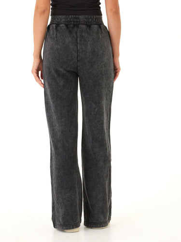 Hester Mineral Wash Terry Wide Leg Pant Womens Bottoms Sweatpants Threads 4 Thought 