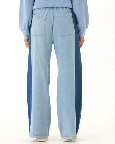 Dorothy Denim Terry Contrast Panel Pant Threads 4 Thought 