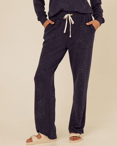 Theresa Spray Wash Modal Terry Straight Leg Pant Womens Bottoms Sweatpants Threads 4 Thought 