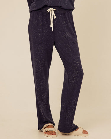 Theresa Spray Wash Modal Terry Straight Leg Pant Womens Bottoms Sweatpants Threads 4 Thought 