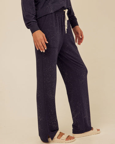 Theresa Spray Wash Modal Terry Straight Leg Pant Womens Bottoms Sweatpants Threads 4 Thought 