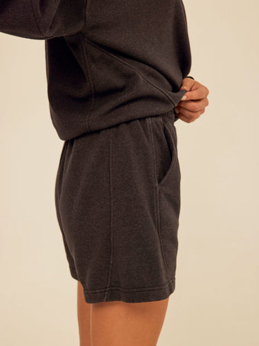 Chantel Mineral Wash Fleece Short Womens Bottoms Shorts Threads 4 Thought 