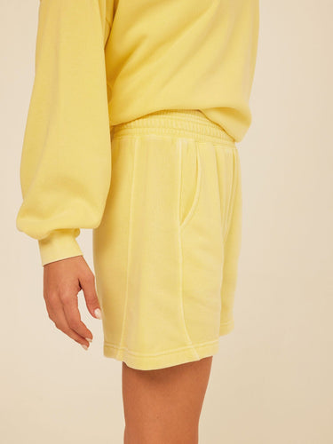 Chantel Mineral Wash Fleece Short Womens Bottoms Shorts Threads 4 Thought 