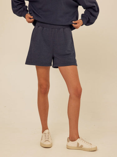 Chantel Mineral Wash Fleece Short Womens Bottoms Shorts Threads 4 Thought 