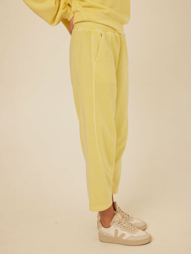 Chantel Mineral Wash Fleece Pant Womens Bottoms Sweatpants Threads 4 Thought 