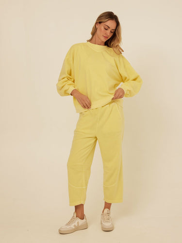 Chantel Mineral Wash Fleece Pant Womens Bottoms Sweatpants Threads 4 Thought 
