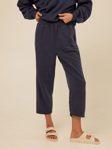 Chantel Mineral Wash Fleece Pant Womens Bottoms Sweatpants Threads 4 Thought 