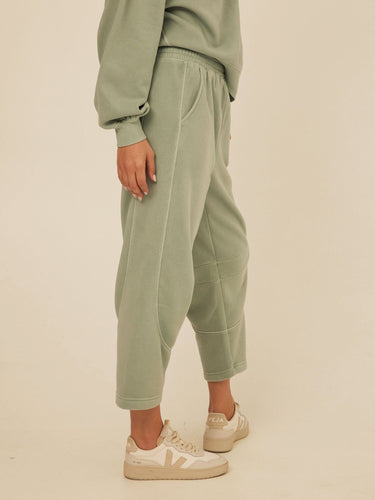 Chantel Mineral Wash Fleece Pant Womens Bottoms Sweatpants Threads 4 Thought 