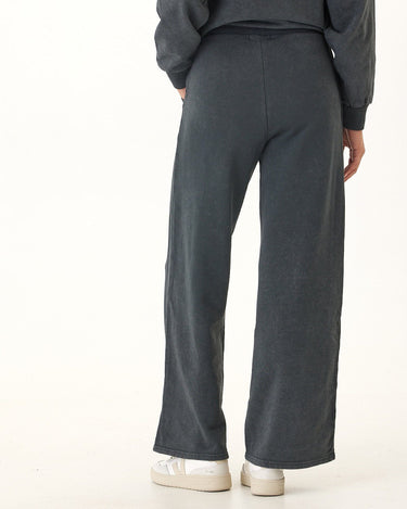 Esmeralda Mineral Wash Cotton Terry Wide Leg Pant Womens Bottoms Sweatpants Threads 4 Thought 