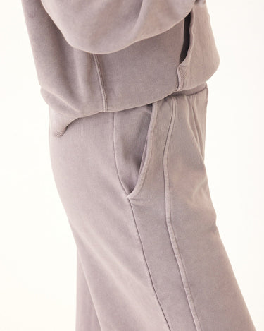 Esmeralda Mineral Wash Cotton Terry Wide Leg Pant Womens Bottoms Sweatpants Threads 4 Thought 