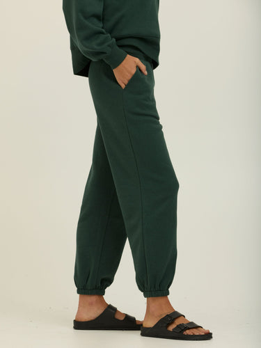 Jayla Triblend Fleece Relaxed Fit Jogger Womens Bottoms Sweatpants Threads 4 Thought 