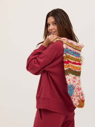 Blaise Triblend Fleece Pullover Womens Outerwear Sweatshirt Threads 4 Thought 