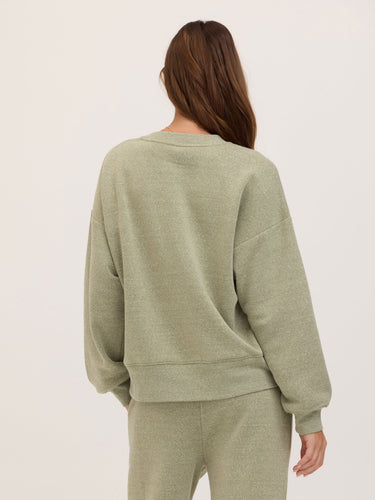 Blaise Triblend Fleece Pullover Womens Outerwear Sweatshirt Threads 4 Thought 