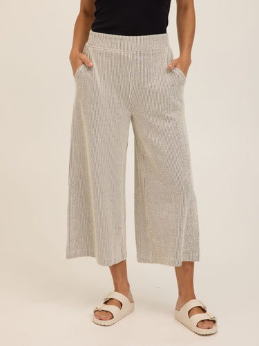 Alora Stretch Seersucker Capri Pant Womens Bottoms Pants Threads 4 Thought 