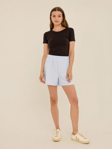 Phaedra Stretch Seersucker Short Womens Bottoms Shorts Threads 4 Thought 