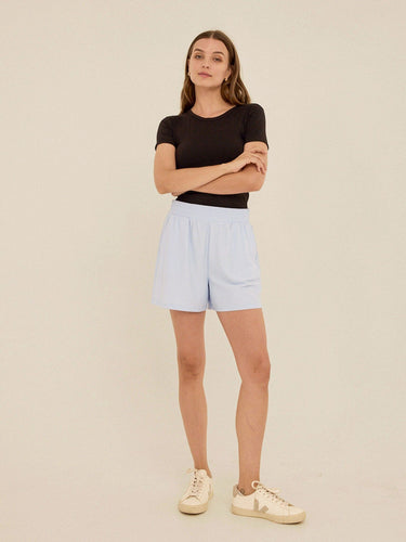 Phaedra Stretch Seersucker Short Womens Bottoms Shorts Threads 4 Thought 