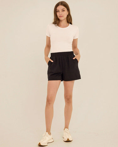 Phaedra Stretch Seersucker Short Womens Bottoms Shorts Threads 4 Thought 