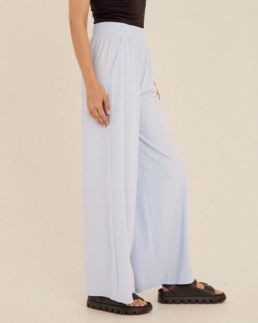 Phaedra Stretch Seersucker Wide Leg Pant Womens Bottoms Pants Threads 4 Thought 
