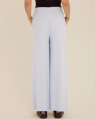 Phaedra Stretch Seersucker Wide Leg Pant Womens Bottoms Pants Threads 4 Thought 