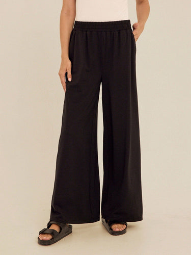 Phaedra Stretch Seersucker Wide Leg Pant Womens Bottoms Pants Threads 4 Thought 