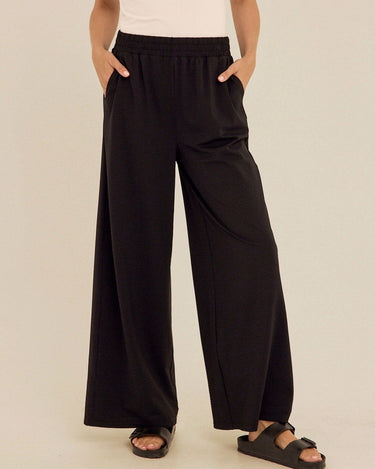 Phaedra Stretch Seersucker Wide Leg Pant Womens Bottoms Pants Threads 4 Thought 