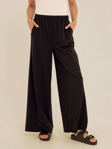 Phaedra Stretch Seersucker Wide Leg Pant Womens Bottoms Pants Threads 4 Thought 