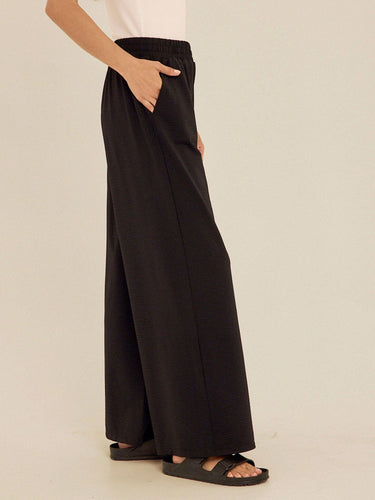 Phaedra Stretch Seersucker Wide Leg Pant Womens Bottoms Pants Threads 4 Thought 