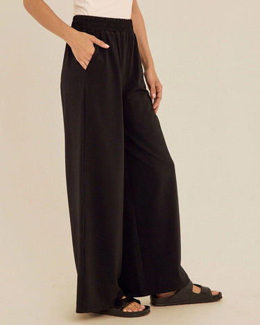 Phaedra Stretch Seersucker Wide Leg Pant Womens Bottoms Pants Threads 4 Thought 
