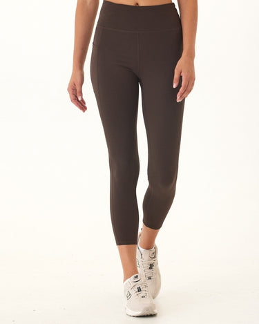 Monica Pocket High Rise 7/8 Legging 24" Womens Bottoms Leggings Threads 4 Thought 