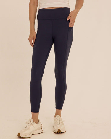 Monica Pocket High Rise 7/8 Legging 24" Womens Bottoms Leggings Threads 4 Thought 