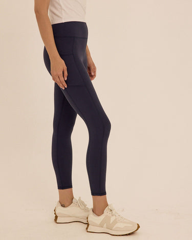 Monica Pocket High Rise 7/8 Legging 24" Womens Bottoms Leggings Threads 4 Thought 