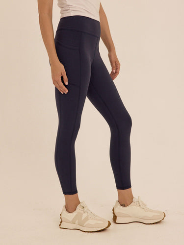 Monica Pocket High Rise 7/8 Legging 24" Womens Bottoms Leggings Threads 4 Thought 