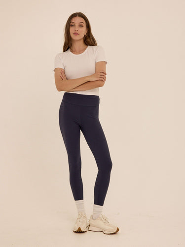 Monica High Rise Full Length Legging 26" Womens Bottoms Leggings Threads 4 Thought 