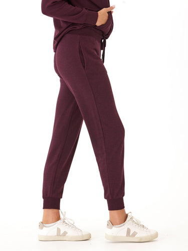 Connie Feather Fleece Jogger Womens Bottoms Sweatpants Threads 4 Thought