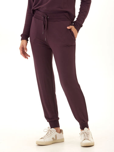 Connie Feather Fleece Jogger Womens Bottoms Sweatpants Threads 4 Thought