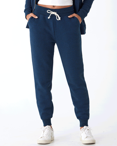 Triblend Slim Jogger in Midnight – Threads Thought