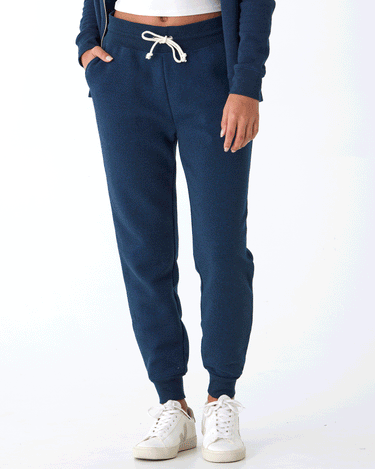 Triblend Slim Jogger in Midnight Threads 4 Thought