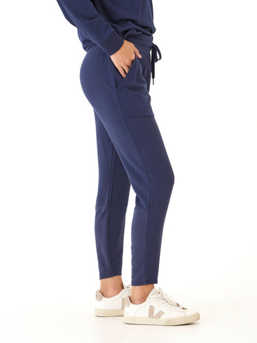 Bex Feather Fleece Panel Jogger 26" Womens Bottoms Sweatpants Threads 4 Thought