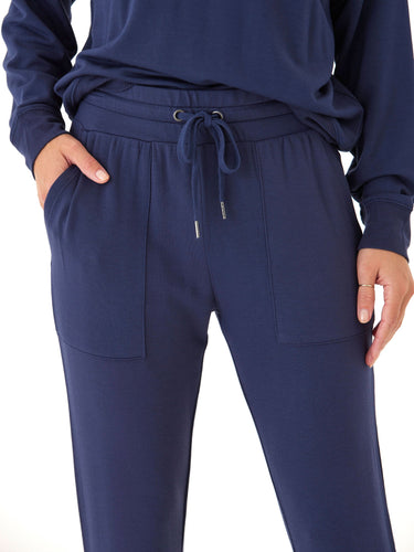 Bex Feather Fleece Panel Jogger 26" Womens Bottoms Sweatpants Threads 4 Thought