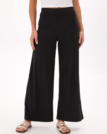 Kennedy Luxe Jersey Wide Leg Pant Womens Bottoms Pants Threads 4 Thought 