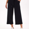 Carrie Feather Fleece Wide Leg Crop Pant 22" Womens Bottoms Pants Threads 4 Thought 