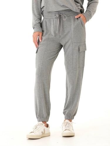 Margot Feather Fleece Cargo Jogger Womens Bottoms Sweatpants Threads 4 Thought
