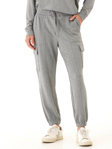 Margot Feather Fleece Cargo Jogger Womens Bottoms Sweatpants Threads 4 Thought