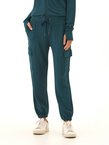 Margot Feather Fleece Cargo Jogger Womens Bottoms Sweatpants Threads 4 Thought