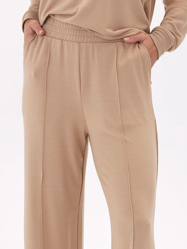 Angela Modal Terry Wide Leg Pant Womens Bottoms Pants Threads 4 Thought